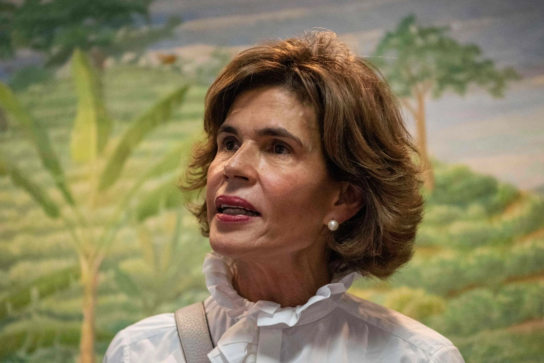 Cristiana Chamorro, principal opositora del presidente de Nicaragua, Daniel Ortega, permanece bajo arresto domiciliario. Foto Afp / Archivo