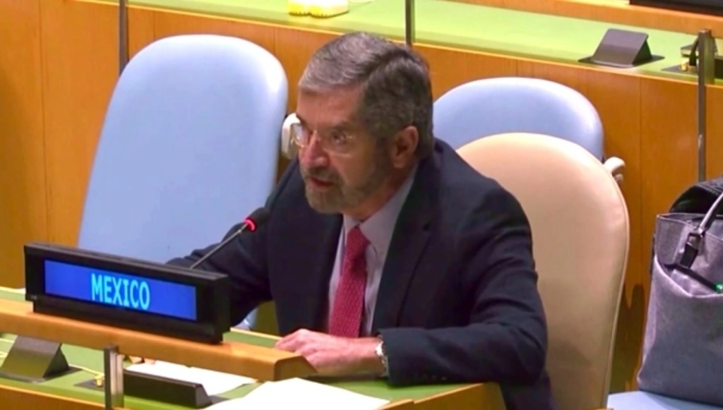 “Estamos atestiguando la peor crisis humanitaria en Europa desde la Segunda Guerra Mundial”, señalaron los embajadores de Francia y México. Foto tomada de la cuenta de Twitter @MexOnu