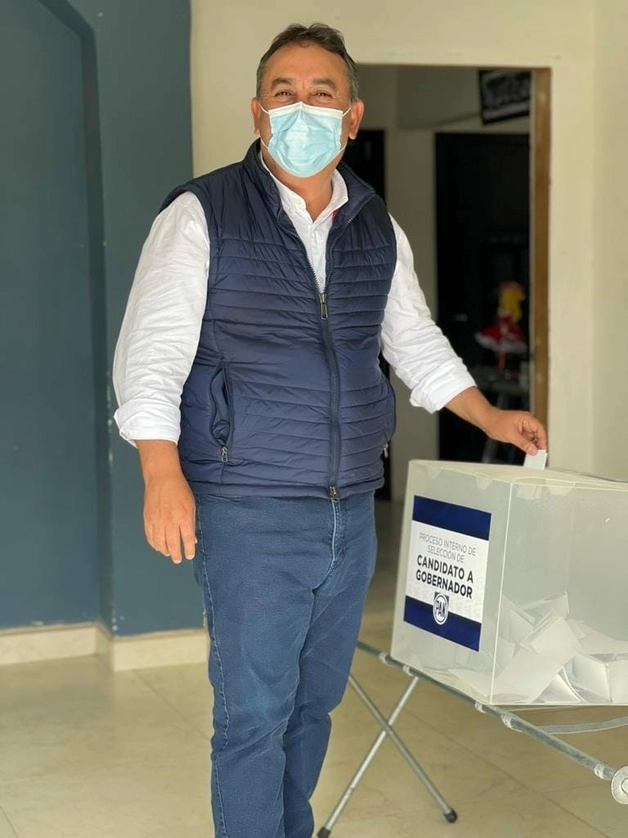 El candidato de Acción Nacional. Foto cortesía