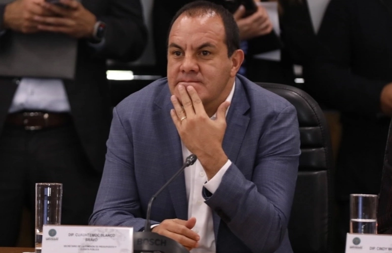 Cuauhtémoc Blanco, ex gobernador de Morelos. 