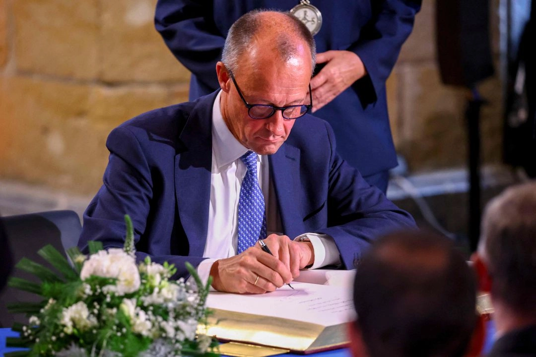 Friedrich Merz, el canciller alemán en imagen de archivo.