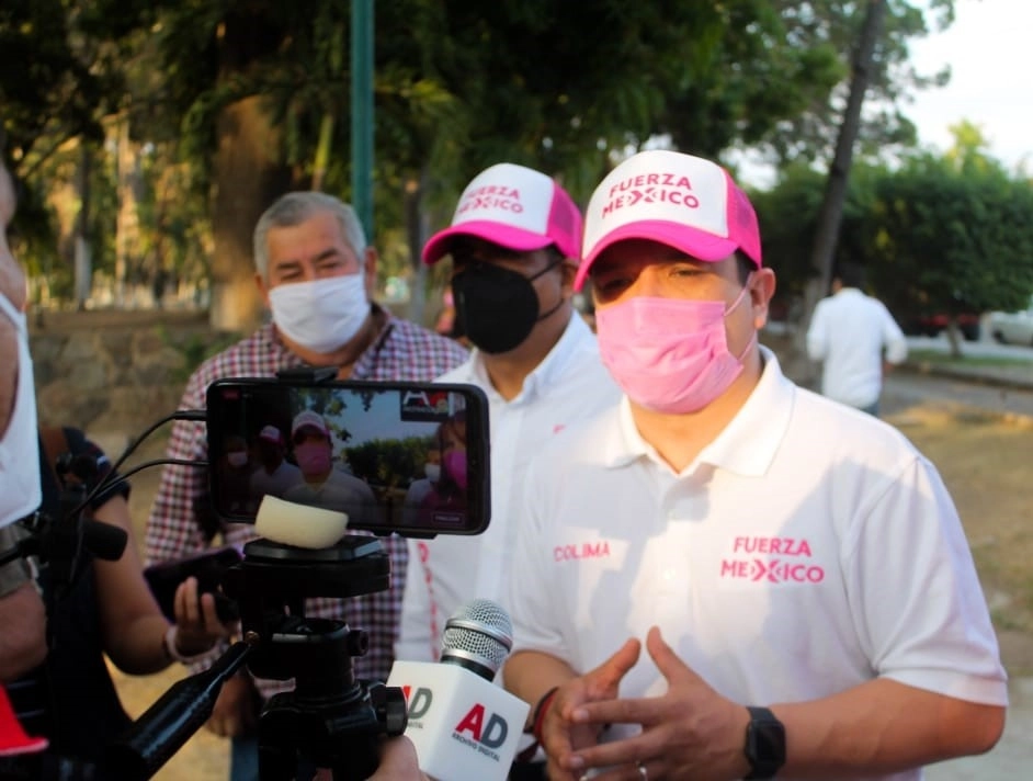 Gerardo Islas, presidente nacional de Fuerza por México en imagen de archivo. Foto tomada de la cuenta de Twitter @gerislas
