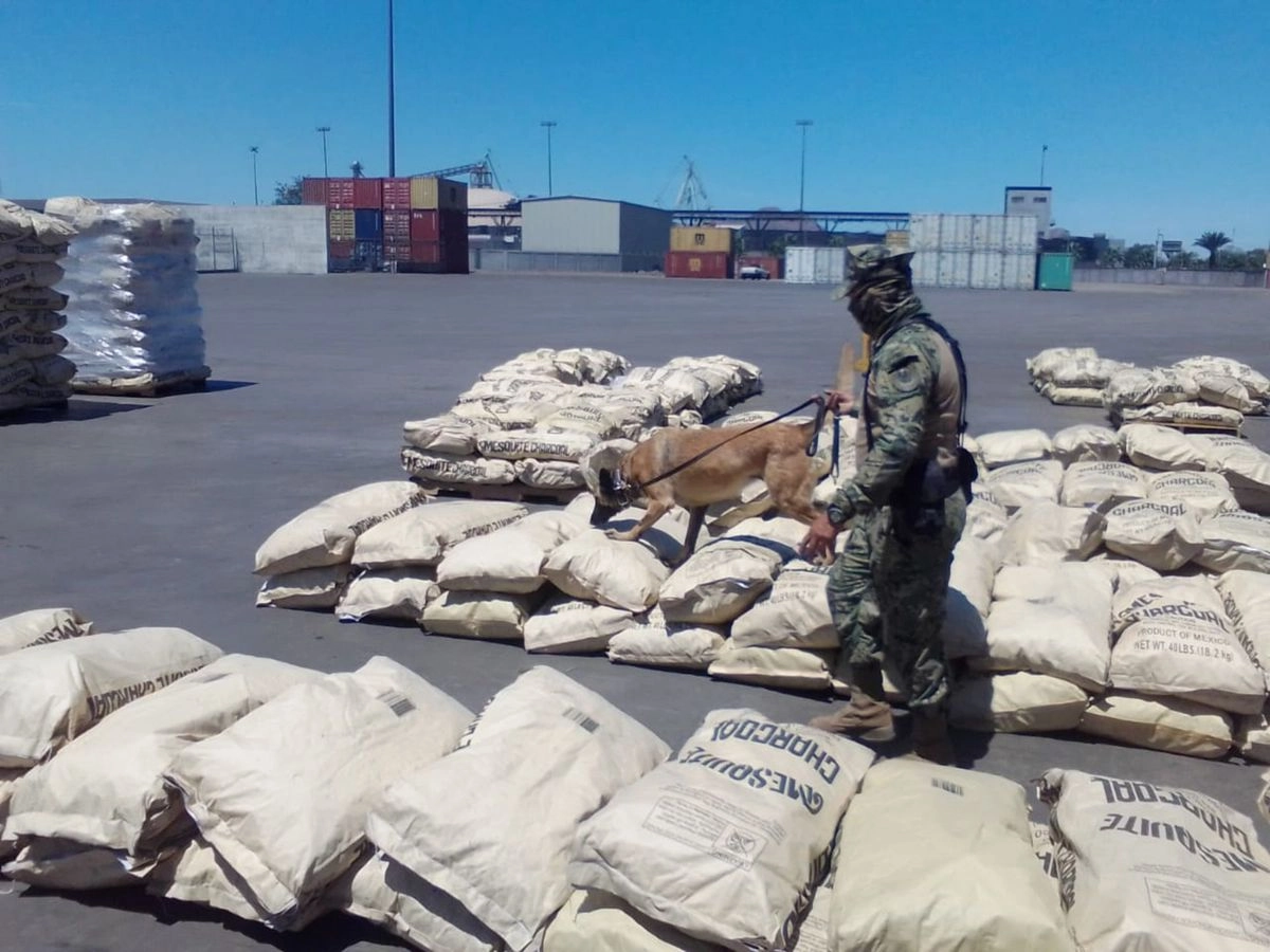 La presidenta Claudia Sheinbaum dijo en su conferencia matutina que la recaudación aumentó cuando se impuso el control militar en las aduanas mexicanas. Foto 