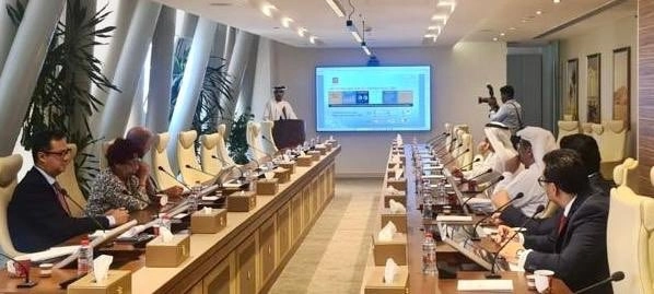 Foto del twitter de la subsecretaria de Relaciones exteriores de México, Carmen Moreno Toscano