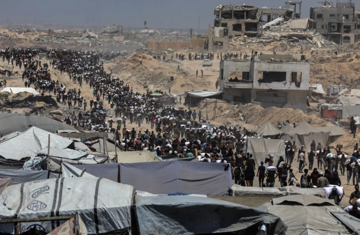 La operación se llevará a cabo por etapas, y comenzará por la ocupación de la ciudad de Gaza y posteriormente llegarán a los campamentos centrales. Foto