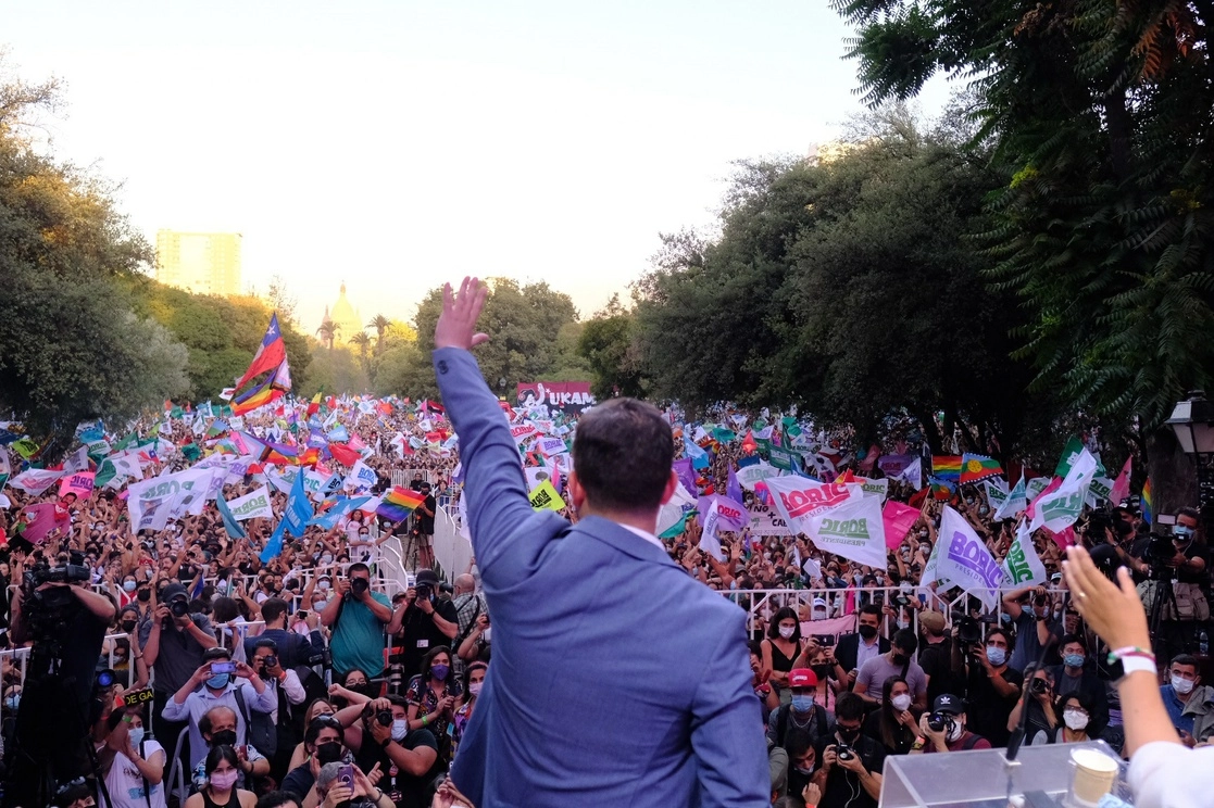 El candidato de izquierda a la Presidencia de Chile, Gabriel Boric. Foto Europa Press