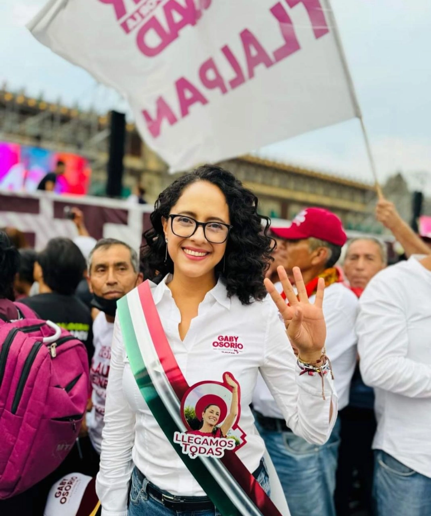 "Gracias porque salieron a votar más de 400 mil personas en esta alcaldía. ¿Qué les quiero decir? Que no tenemos derecho a fallarles, porque haré el mejor gobierno de Tlalpan", expresó. Foto cortesía.