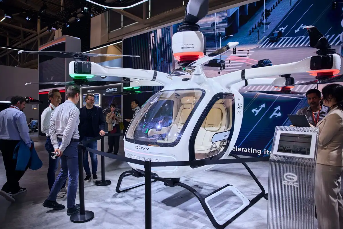 GAC se colocó como uno de los actores principales en el futuro de la movilidad con la presentación del GOVY Aircab en el IAA Mobility 2025 en Munich, Alemania. Foto 