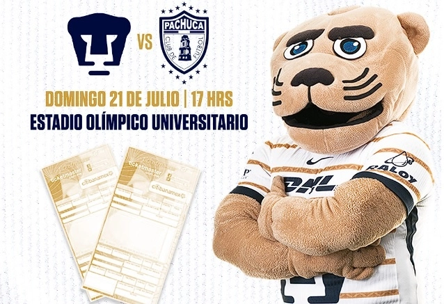 Para obtener los boletos, los lectores de este diario deberán responder una trivia y ser el primero en hacerlo. ¡Aquí todos los detalles! Foto @PumasMX 