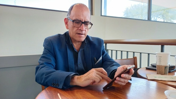 Rafael Martínez Ponce, presidente de la Alianza Cooperativista Nacional. Foto Carlos García