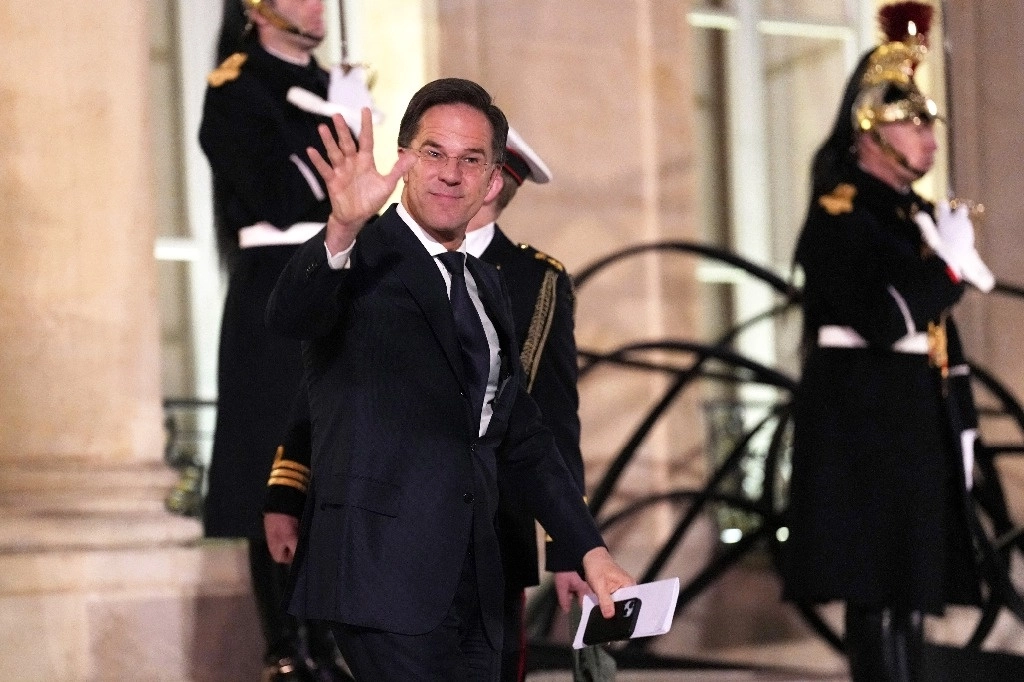 Mark Rutte, secretario general de la OTAN. Foto Ap
