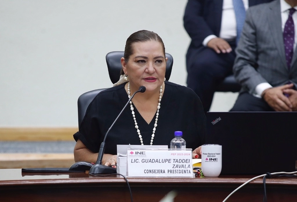 La consejera presidenta del INE, Guadalupe Taddei en imagen de archivo. Foto Cristina Rodríguez 