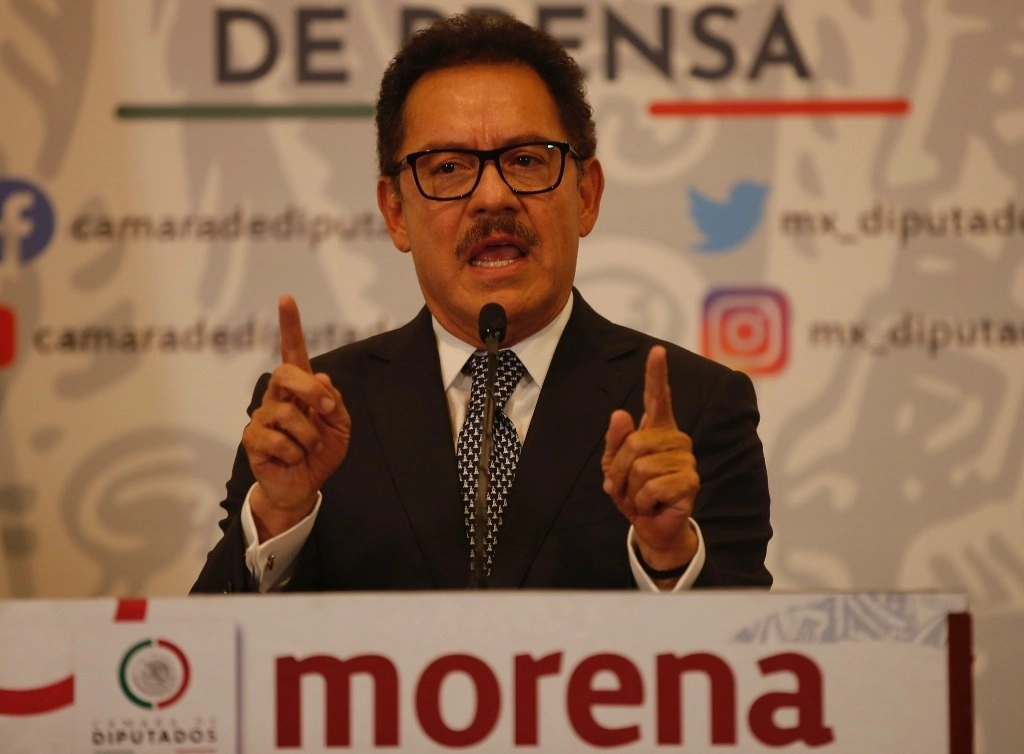 Ignacio Mier, coordinador de los diputados de Morena en imagen de archivo. Foto José Antonio López

