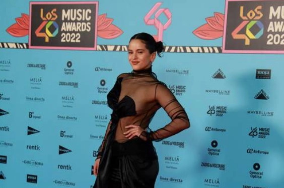 La cantante española en la entrega de Los40 Music Awards 2022.Foto Europa Press /Archivo