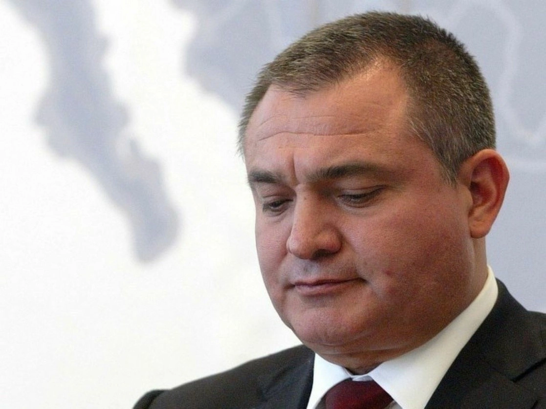 Genaro García Luna, ex secretario de Seguridad. Foto Marco Peláez / Archivo
