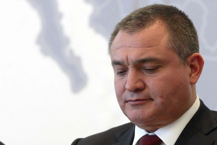 El ex titular de Seguridad Pública, Genaro García Luna,  recibió un nuevo revés en EU. Foto Marco Peláez / Archivo