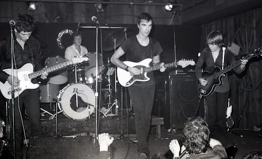 Talking Heads en la taberna Horseshoe (1978). 