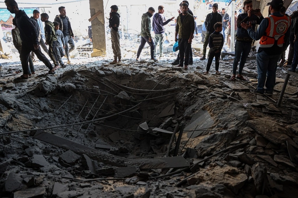 Las Fuerzas Armadas de Israel lanzaron la ofensiva como represalia por unos ataques que dejaron unos mil 200 muertos y 250 secuestrados en suelo israelí y abrieron una nueva etapa de tensiones en Oriente Próximo. Foto Xinhua