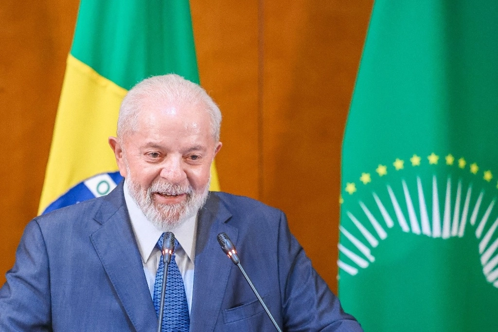 El presidente brasileño, Luiz Inácio Lula da Silva, acusó ayer a Israel de cometer un “genocidio” contra civiles palestinos en la franja de Gaza. Foto Afp