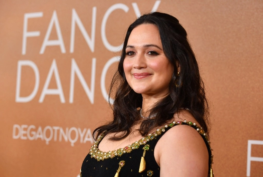 La actriz Lily Gladstone en el estreno de ‘Fancy Dance’ en la ciudad de Nueva York, el 17 de junio de 2024. Foto Afp