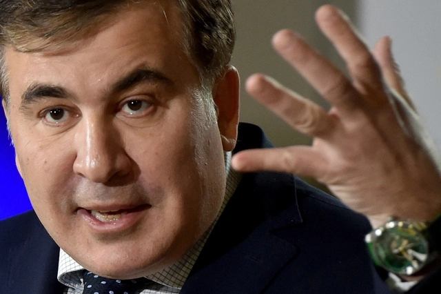 El primer ministro de Georgia, Irakli Garibashvili, anunció la detención del ex presidente y líder opositor Mijail Saakashvili, que regresó a este país del Cáucaso tras un exilio de ocho años. Foto Afp / Archivo