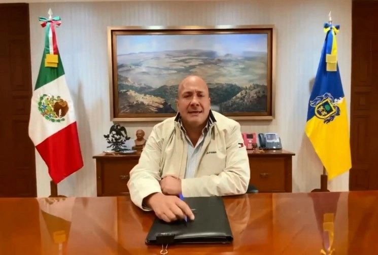 El gobernador de Jalisco, Enrique Alfaro. Foto. Tomada de la cuenta de Twitter @EnriqueAlfaroR