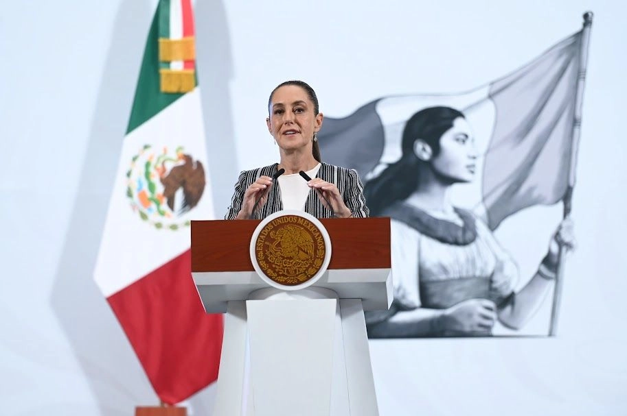 Respecto a los aranceles, la presidenta Claudia Sheinbaum celebró la reducción anunciada por el gobierno de Donald Trump para vehículos fabricados en México bajo el T-MEC. Foto 