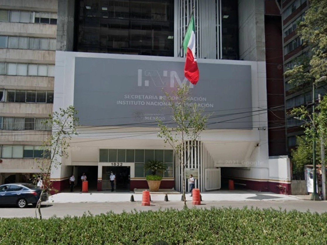 Sede del Instituto Nacional de Migración en la Ciudad de México. Foto tomada de Google Street View