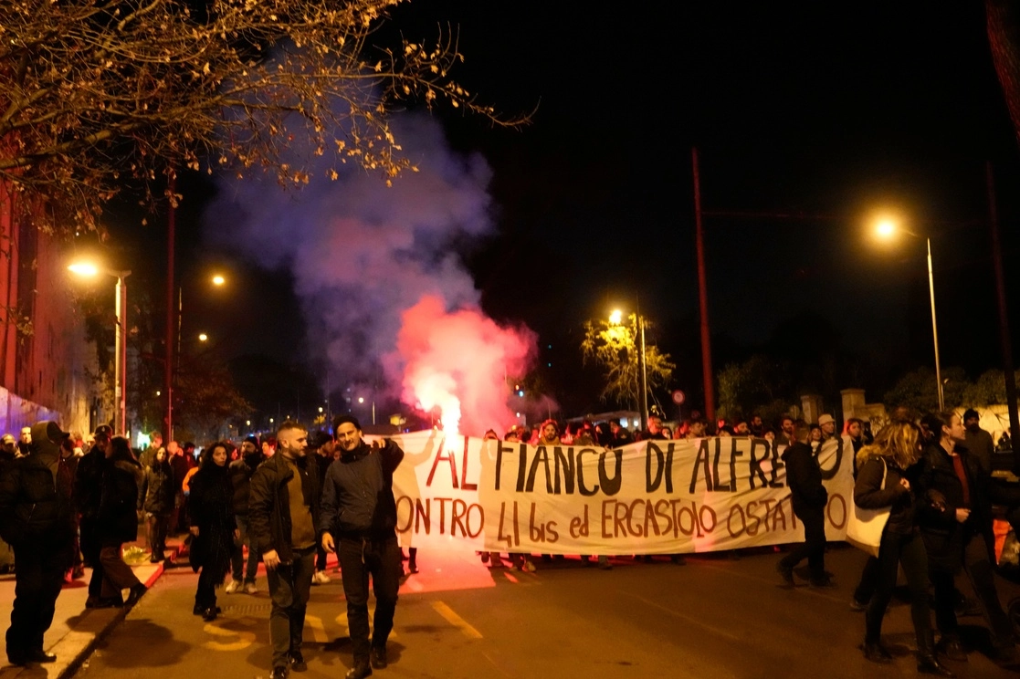 Participantes en la movilización más reciente. Foto Ap