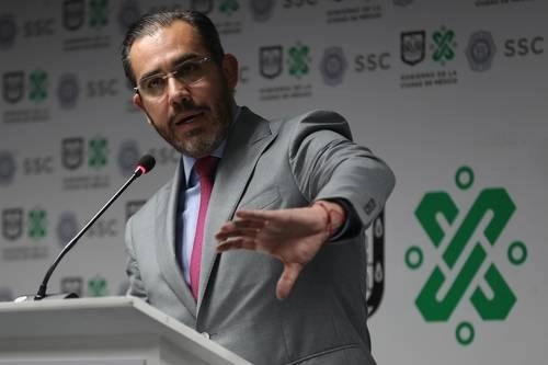 Jesús Orta Martínez, ex titular de la Secretaría de Seguridad Ciudadana en la CDMX. Foto José Antonio López 
