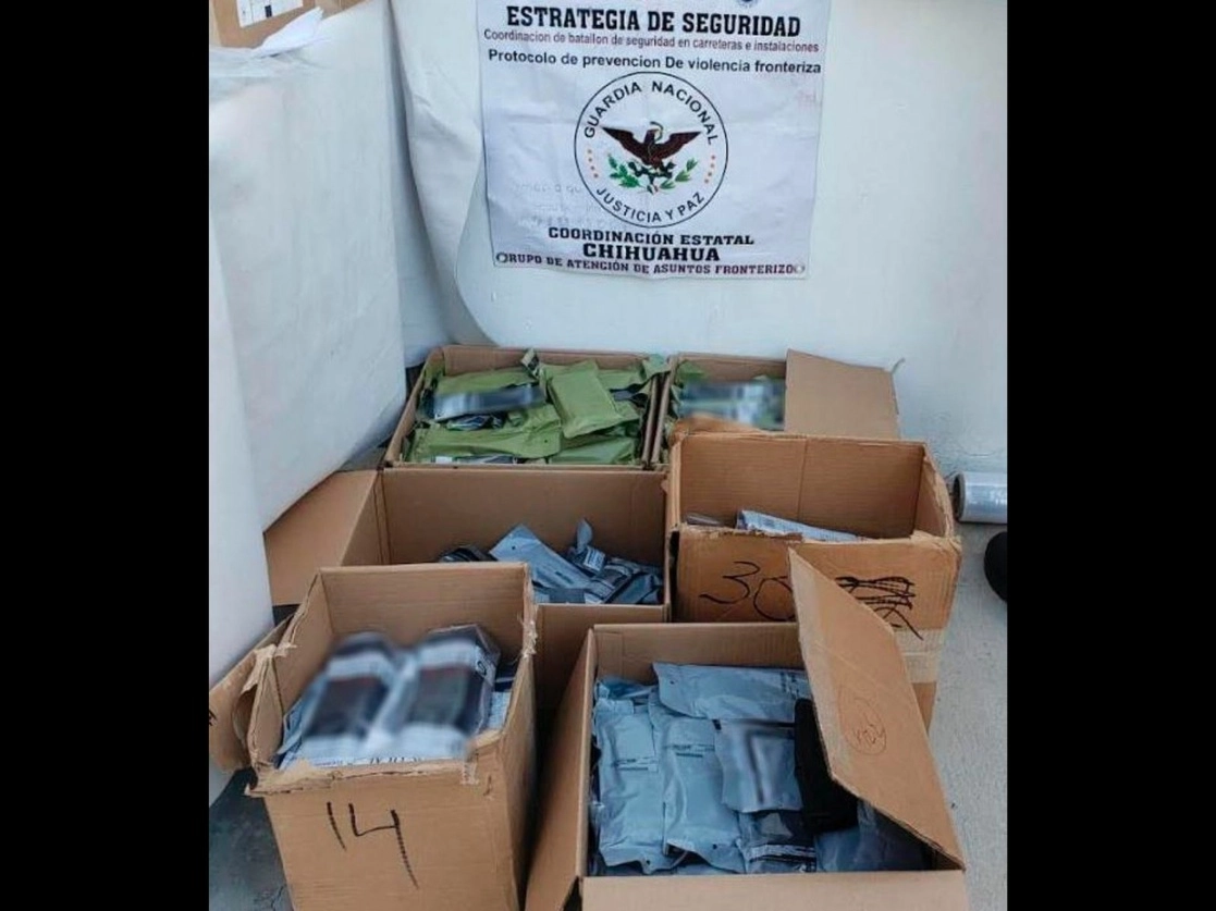 Los últimos 15 días la Guardia Nacional ha decomisado armas de alto calibre de ciudades fronterizas. Foto cortesía Guardia Nacional