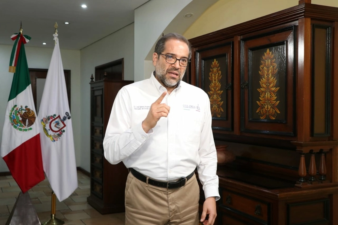 José Ignacio Peralta, gobernador de Colima. Foto La Jornada / Archivo