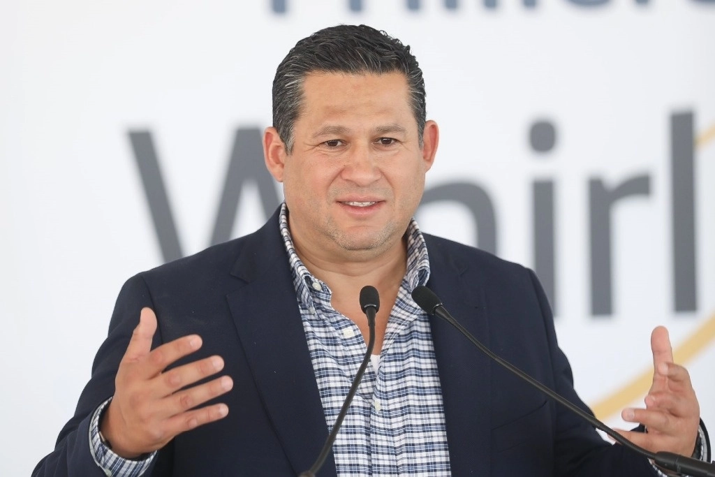 El gobernador panista de Guanajuato, Diego Sinhue Rodríguez Vallejo, condenó el asesinato de la candidata de Morena a la alcaldía de Celaya. Foto @diegosinhue