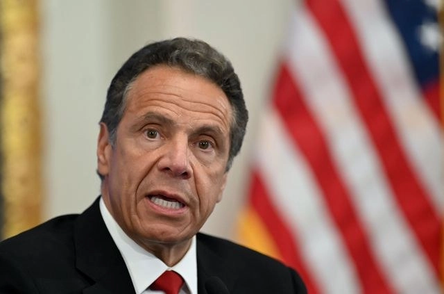 Andrew Cuomo, gobernador de Nueva York. Foto Afp