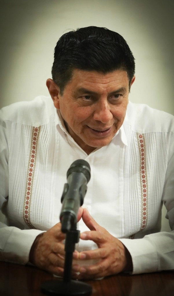 Salomón Jara Cruz, de extracción morenista, incluyó el planteamiento en el paquete económico para 2024. Foto Jorge A. Pérez 