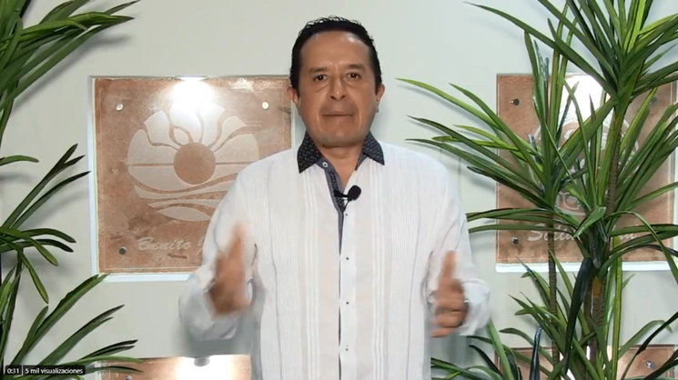 Gobernador de QR, Carlos Joaquín González en imagen tomada de su twitter