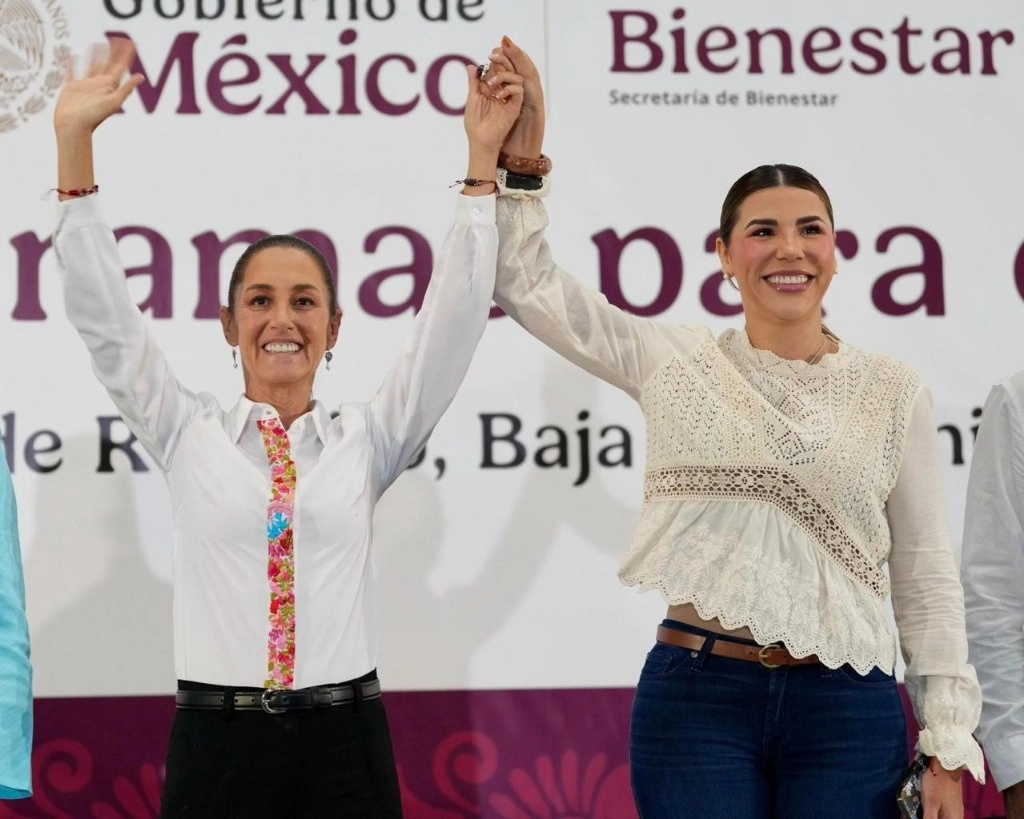 La Conago, presidida por la gobernadora de Baja California, Marina del Pilar Avila Olmeda, expresó su apoyo a la presidenta de México, Claudia Sheinbaum. Foto Cortesía