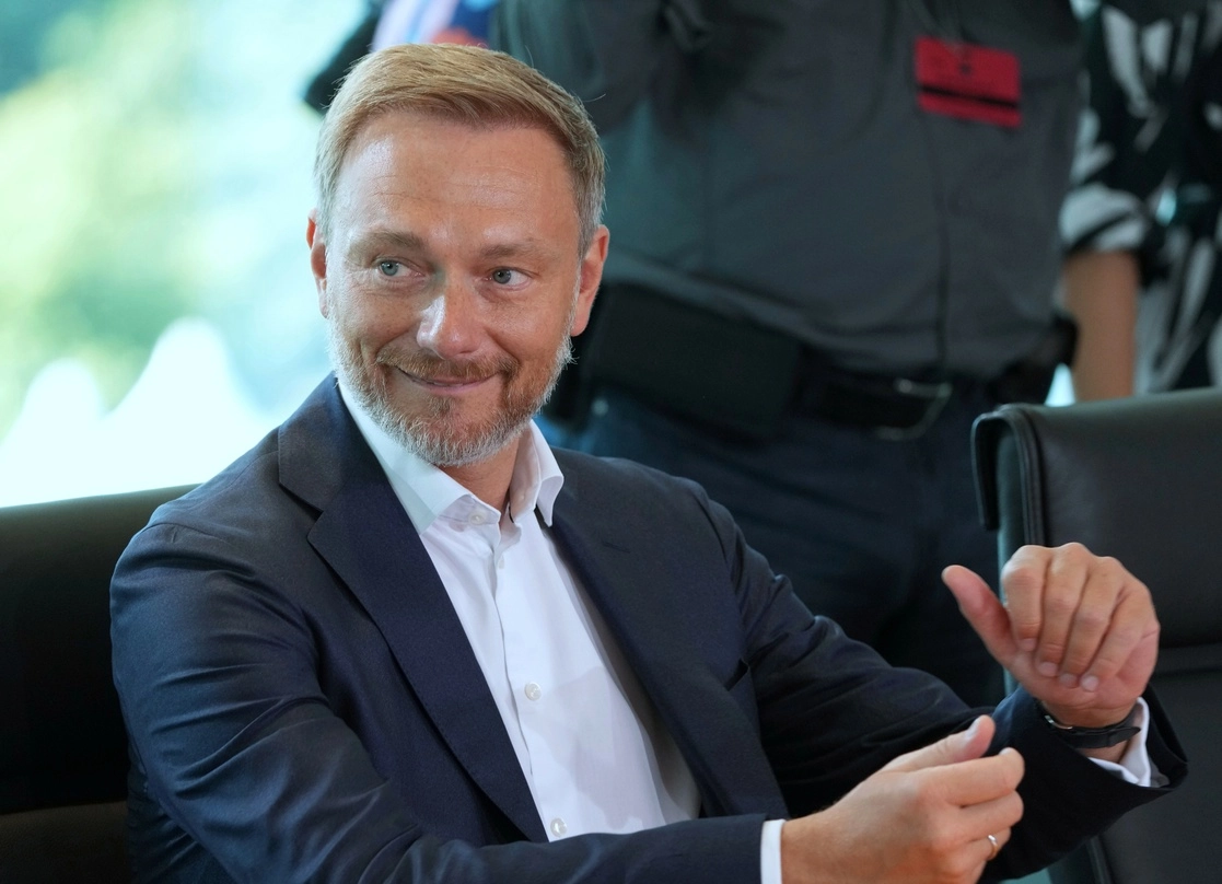 Christian Lindner, ministro de Finanzas de Alemania presentó un plan para reducir el impacto inflacionario en la población. Foto Ap 