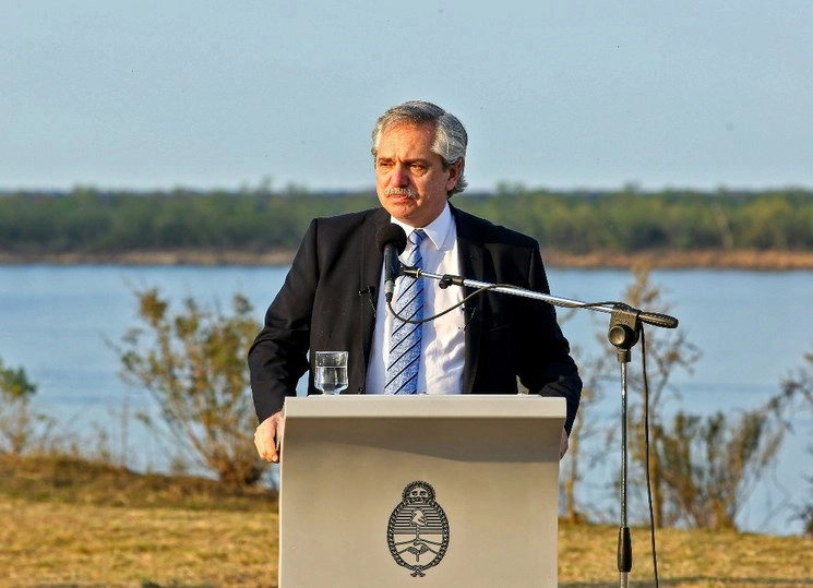 l presidente argentino Alberto Fernéndez, el pasado 12 de agosto


El presidente argentino Alberto Fernández. Foto Afp
