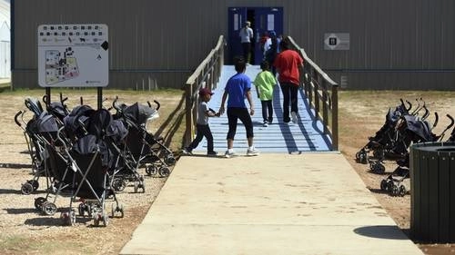 Centro de detención en Dilley, Texas. Foto Ap / Archivo