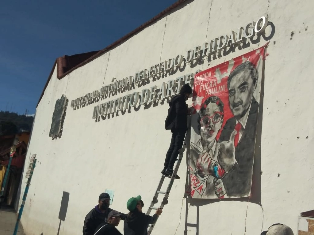 El gobierno del estado informó que mediará en el conflicto entre estudiantes y autoridades de la Universidad Autónoma del Estado de Hidalgo. Foto La Jornada