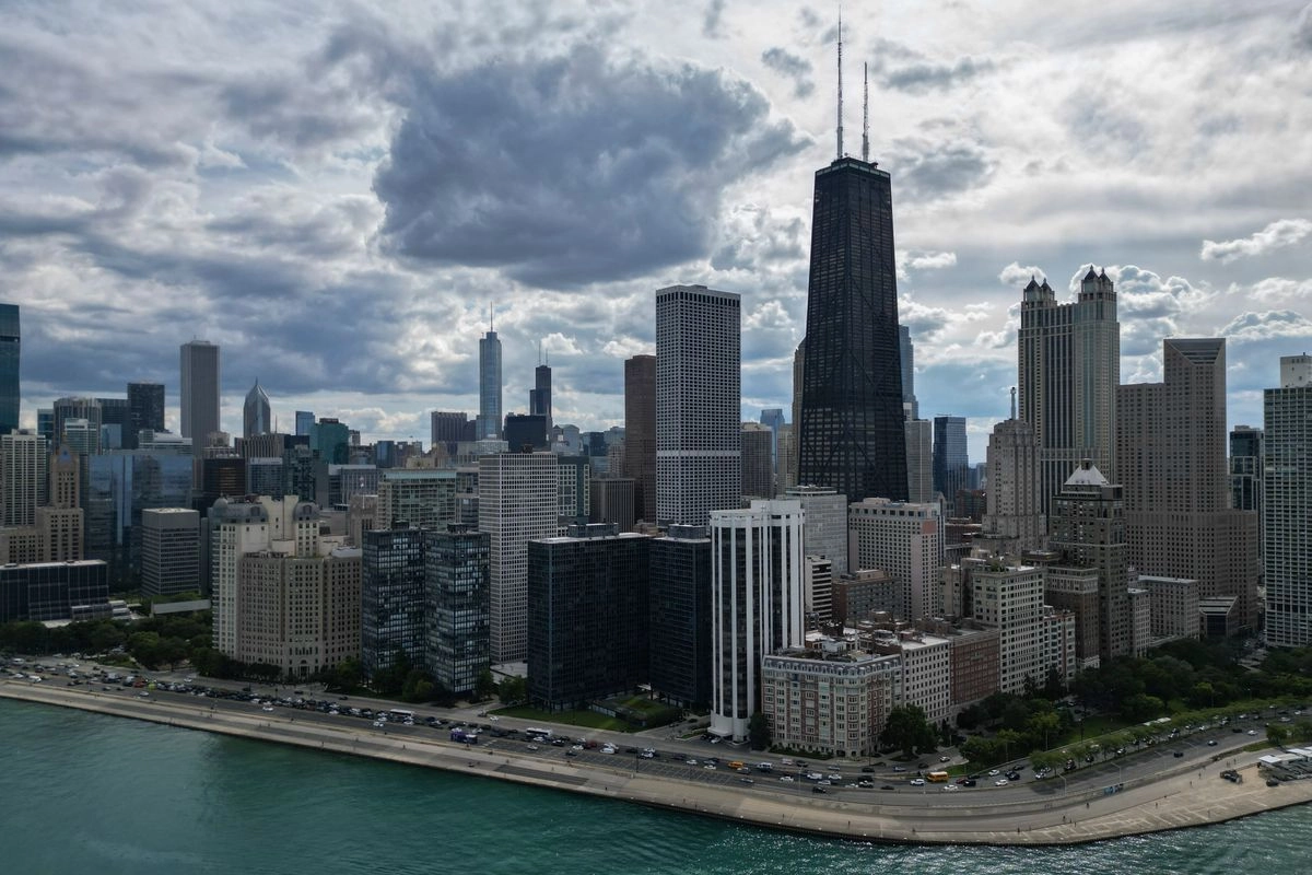 La ciudad de Chicago vista el miércoles 27 de agosto de 2025.