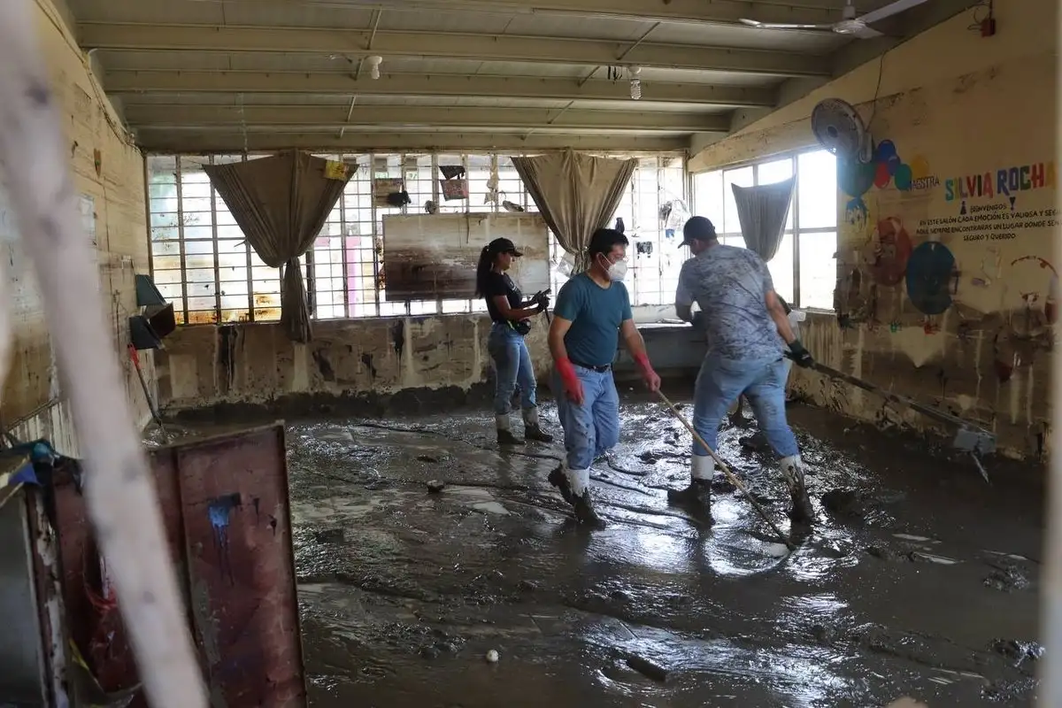 Se amplió el censo de viviendas dañadas por las lluvias e inundaciones registradas en octubre en la zona norte de Veracruz, particularmente en el municipio de Pánuco. Foto 
