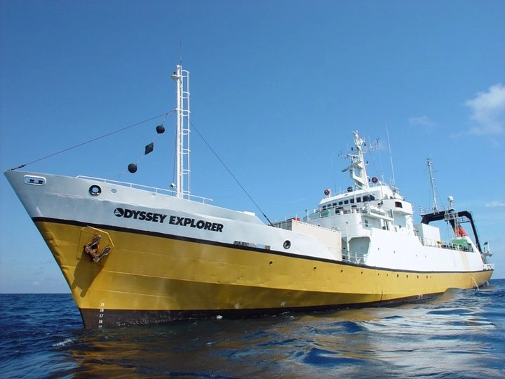 Embarcación de Odyssey Marine Exploration en imagen de archivo. Foto tomada de redes sociales