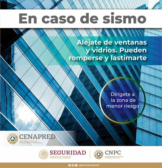 Imagen tomada de la cuenta en Twitter @CNPC_MX, de la Coordinación Nacional de Protección Civil 