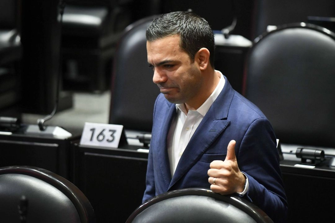 El coordinador del PAN en la Cámara de Diputados, Elías Lixa. 