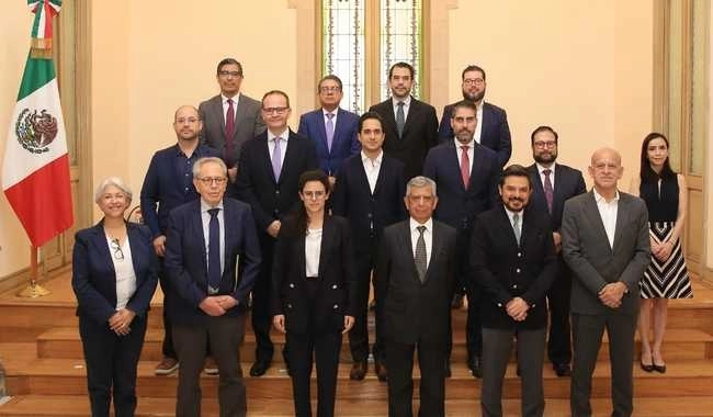 Encabezan titulares de Segob, SSa, IMSS, SFP, OPD IMSS Bienestar y Banobras la instalación del Comité. Foto Segob
