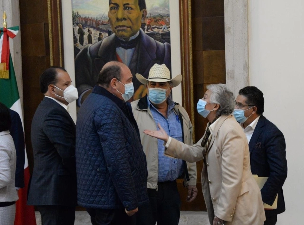 La titular de Segob, Olga Sánchez Cordero encabezó la reunión. Foto Cortesía Gobernación