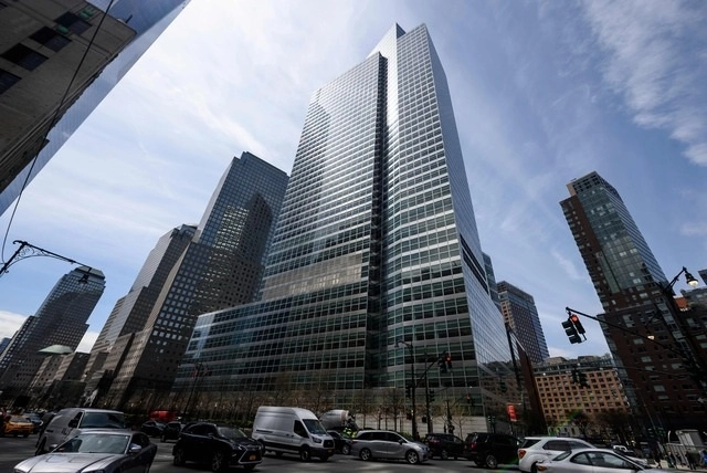 La sede de Goldman Sachs en la ciudad de Nueva York. Foto Afp / Archivo