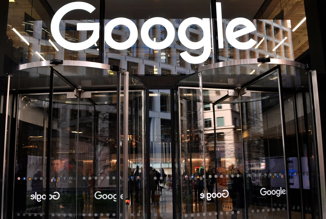 Oficinas de Google en Londres. Foto Afp